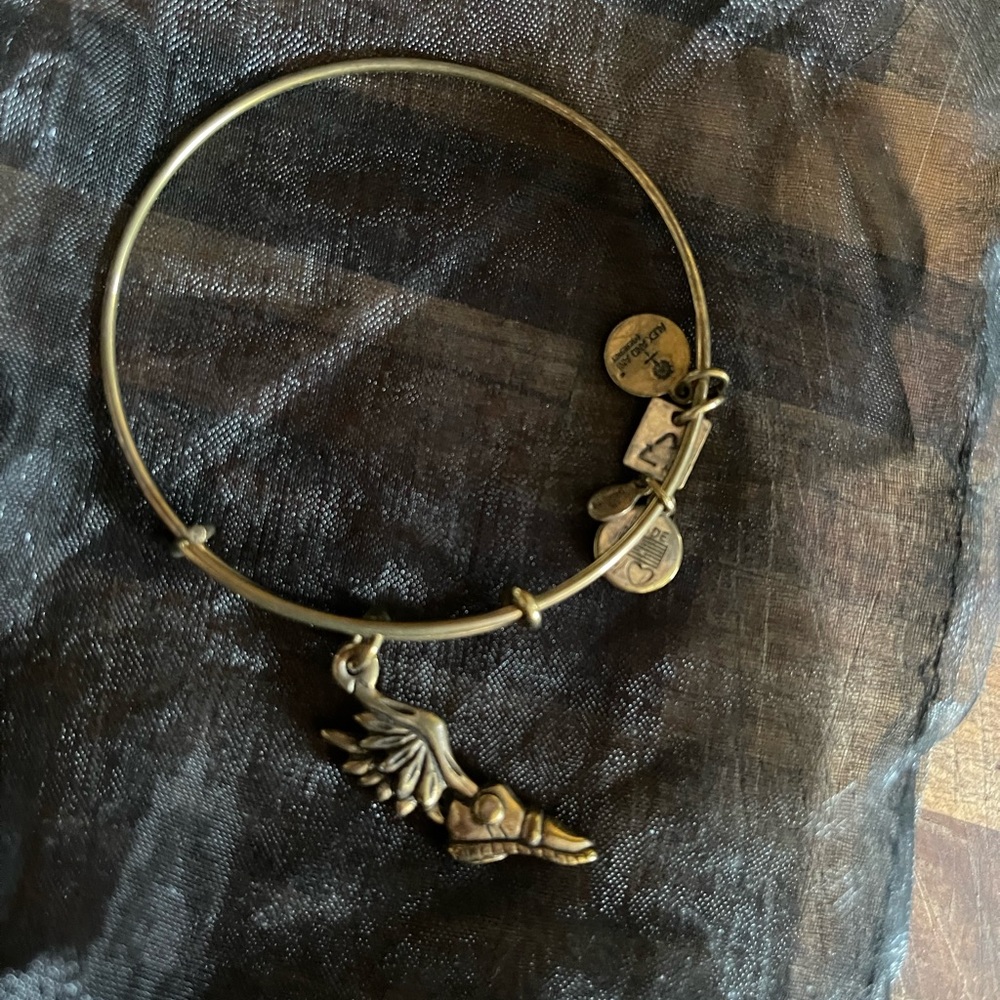 Alex and Ani Gold Runner Bracelet